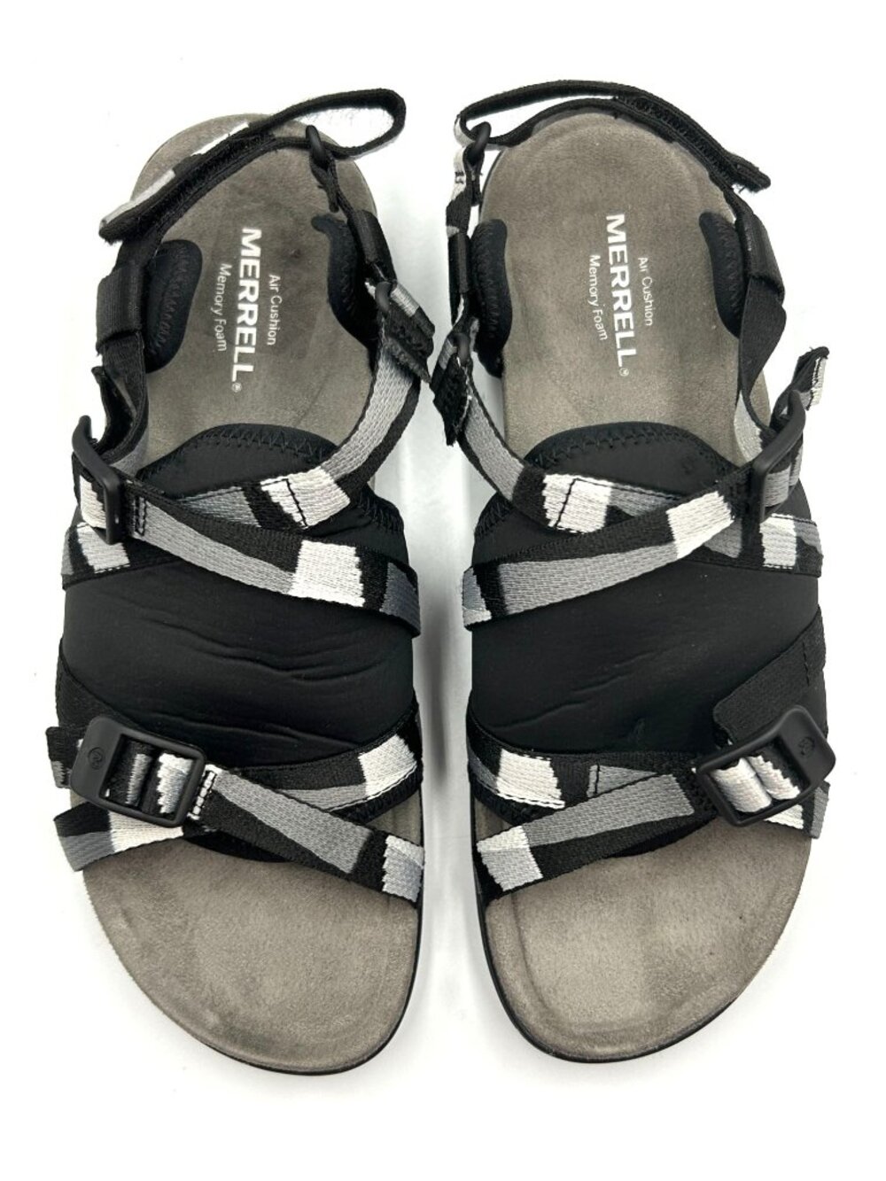 Merrell Women's Black Lattice Web District 3 Backstrap Sports Sandal Size 9 3478 - Picture 6 of 16